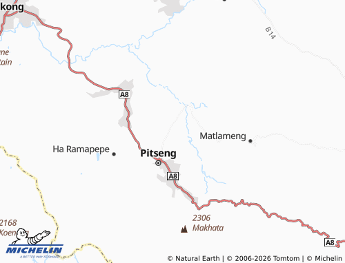 Mappa MICHELIN Ha Mpshe - ViaMichelin