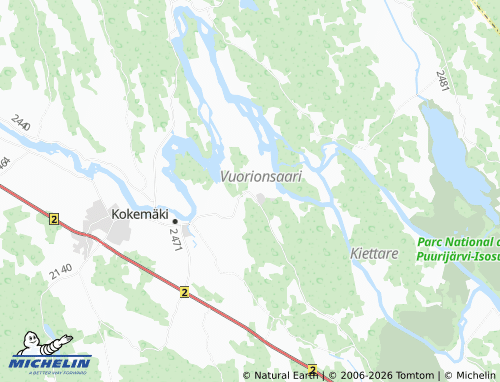 MICHELIN Riste map - ViaMichelin