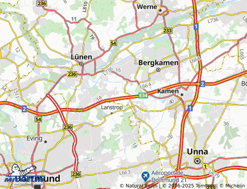 MICHELIN-Landkarte Kissenkamp - ViaMichelin