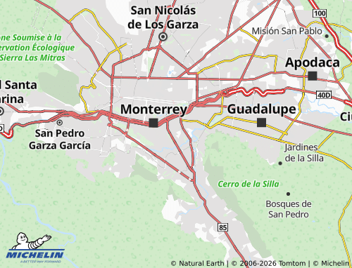 Kaart MICHELIN Cerro de La Silla - ViaMichelin
