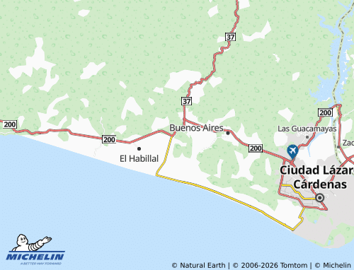 Mapa MICHELIN Miramar, Acalpican - ViaMichelin