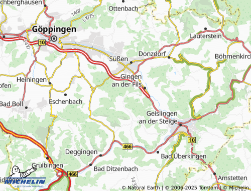 Kaart MICHELIN Grünenberg - ViaMichelin