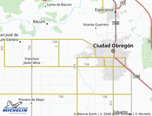 Mapa MICHELIN Tepeyac - ViaMichelin