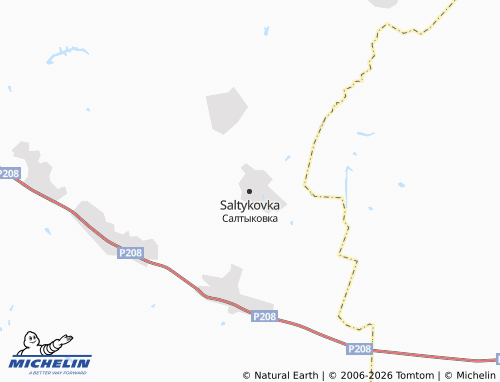 MICHELIN-Landkarte Saltykovka - ViaMichelin