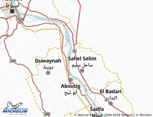 Carte MICHELIN al-Louqa - ViaMichelin