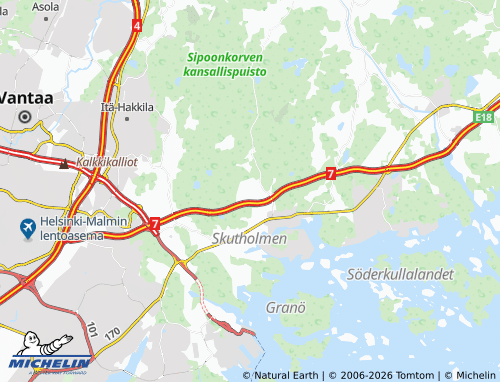 MICHELIN-Landkarte Landbo - ViaMichelin