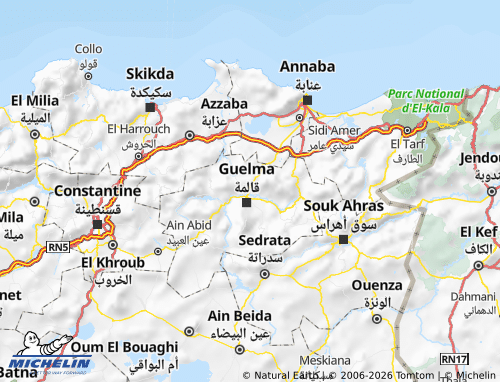 MICHELIN Halliyouboulees map - ViaMichelin
