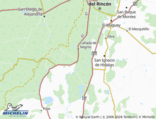Mappa MICHELIN San Ángel - ViaMichelin