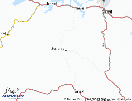 MICHELIN Serrania map - ViaMichelin