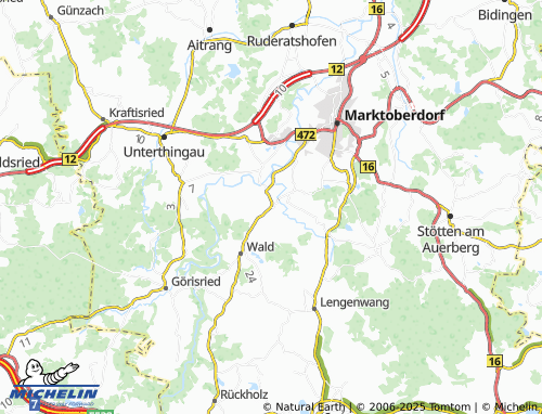MICHELIN Ronried map - ViaMichelin