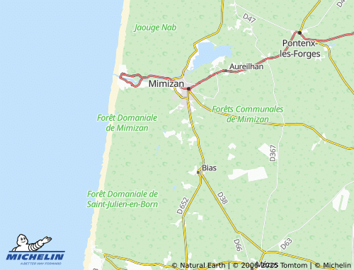 MICHELIN Esting map - ViaMichelin