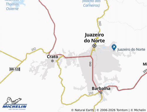 Mapa MICHELIN Bairro São José - ViaMichelin