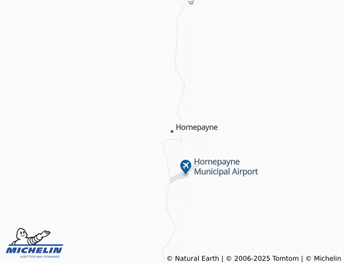 MICHELIN Hornepayne map - ViaMichelin