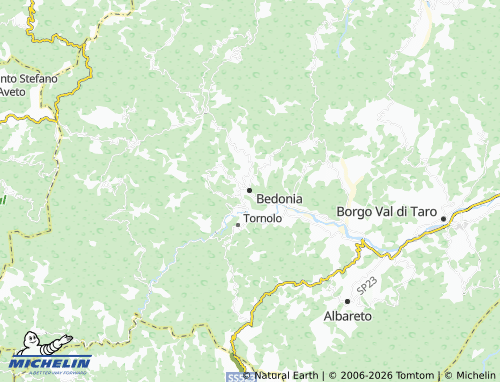 MICHELIN Bedonia map - ViaMichelin