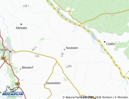 Carte MICHELIN Neulewin - ViaMichelin