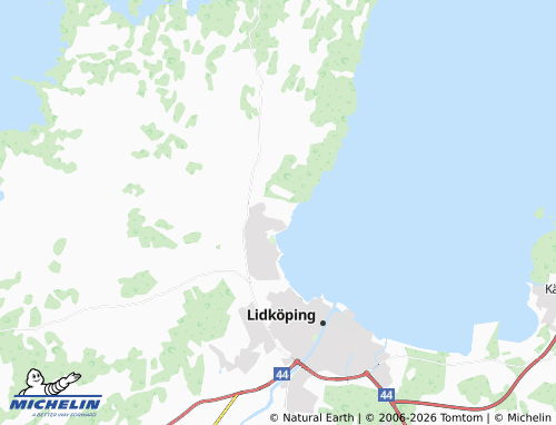 Carte MICHELIN Furuhäll Solbacken - ViaMichelin