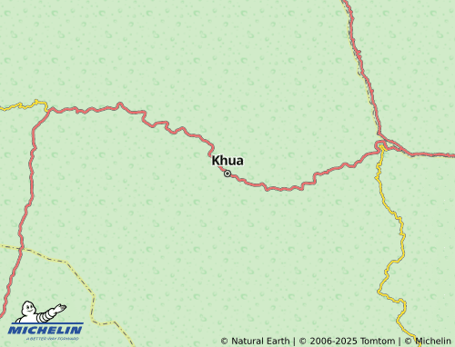 MICHELIN Khua map - ViaMichelin