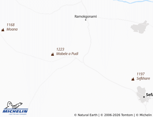 MICHELIN-Landkarte Moshopa - ViaMichelin