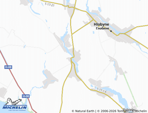 Mappa MICHELIN Pyrohy - ViaMichelin