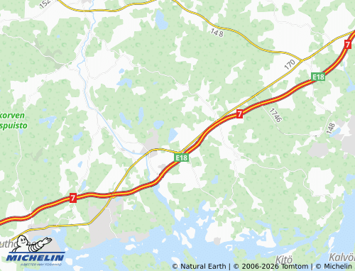 Carte MICHELIN Tasträsk - ViaMichelin