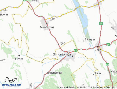 Carte MICHELIN Igar - ViaMichelin