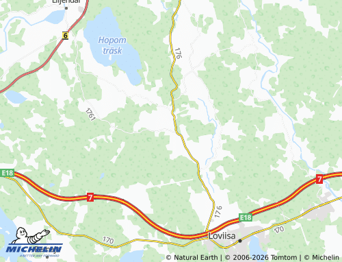 MICHELIN Hardom map - ViaMichelin