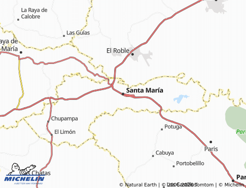 Mappa MICHELIN Santa María - ViaMichelin