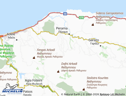 MICHELIN Margarites map - ViaMichelin