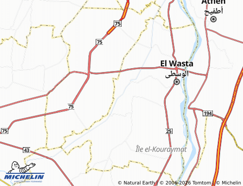 Mapa MICHELIN Abouyt - ViaMichelin