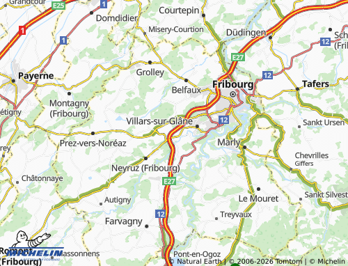 Mappa MICHELIN Matran - ViaMichelin