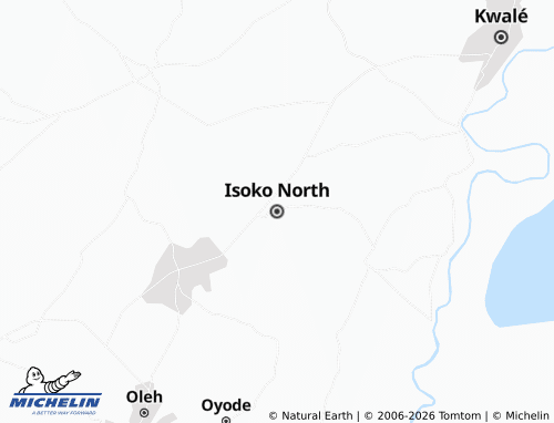 Carte MICHELIN Isoko North - ViaMichelin