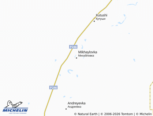 MICHELIN-Landkarte Mikhaylovka - ViaMichelin