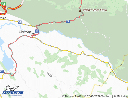 Kaart MICHELIN Bilišane - ViaMichelin