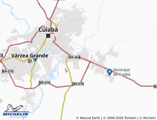 Mapa MICHELIN São Francisco - ViaMichelin