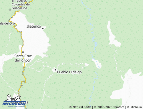 MICHELIN Tlahuitepec map - ViaMichelin