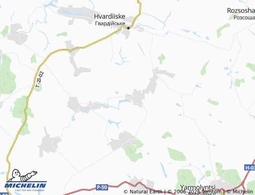 Carte MICHELIN Ivanivka - ViaMichelin
