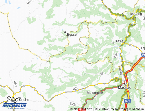 Mappa MICHELIN Lussaud - ViaMichelin