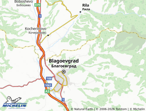 Kaart MICHELIN Dabrava - ViaMichelin