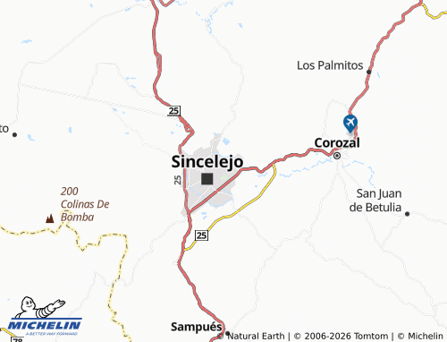 Carte MICHELIN La Toscana - ViaMichelin