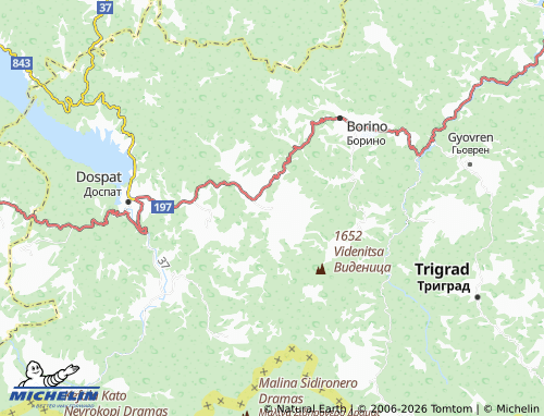 MICHELIN Zmeitsa map - ViaMichelin