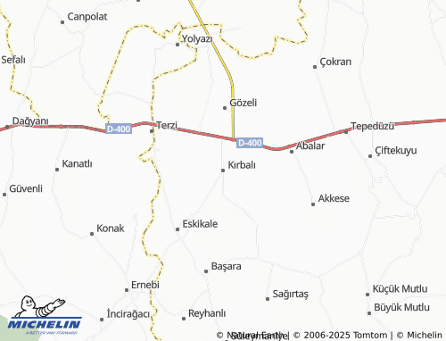 Carte MICHELIN Kırbalı - ViaMichelin