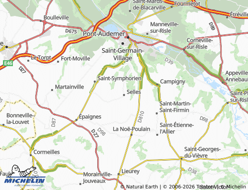 Mappa MICHELIN Selles - ViaMichelin
