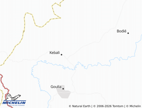 Mapa MICHELIN Keba - ViaMichelin