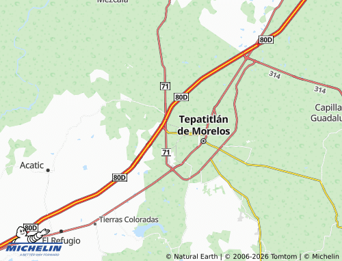 Mappa MICHELIN Colinas Residencial - ViaMichelin