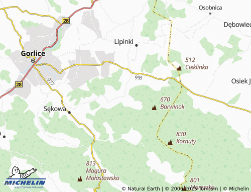 MICHELIN-Landkarte Wapienne - ViaMichelin