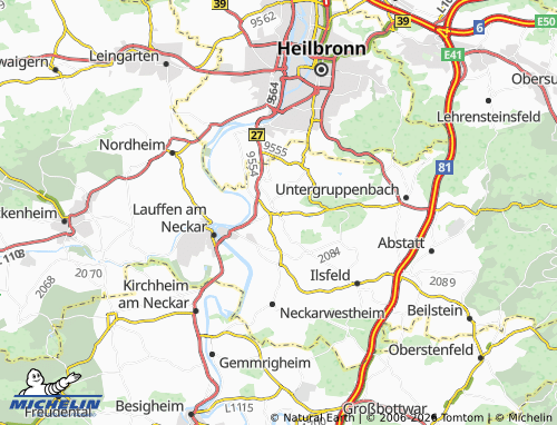 Mapa MICHELIN Talheim - ViaMichelin