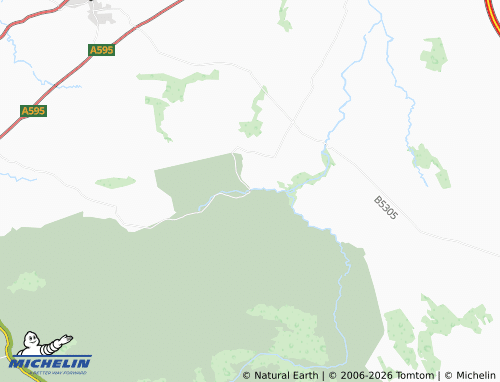 Carte MICHELIN Caldbeck - ViaMichelin