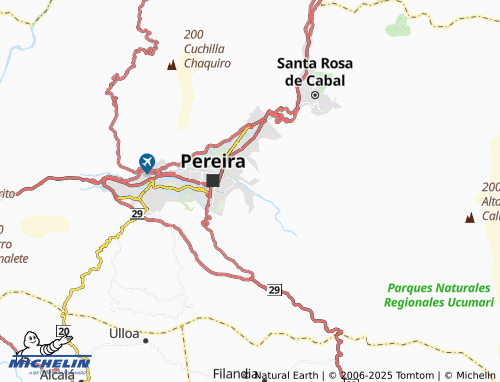 MICHELIN Arboleda del Río map - ViaMichelin