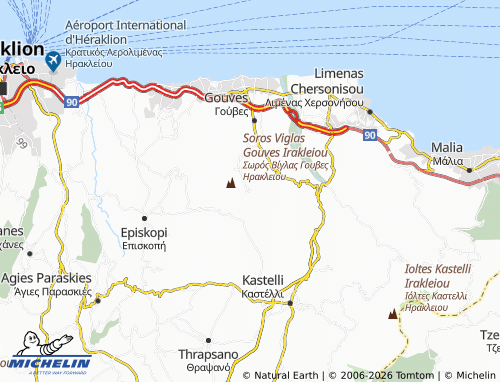 Mapa MICHELIN Charaso - ViaMichelin