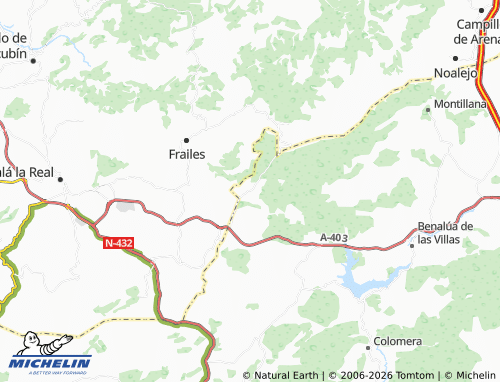 MICHELIN Trujillos map - ViaMichelin